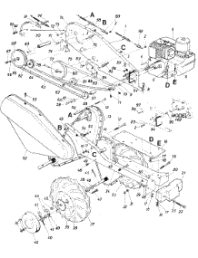 Parts parts for Garden King Tiller 216-405-205 from AppliancePartsPros.com