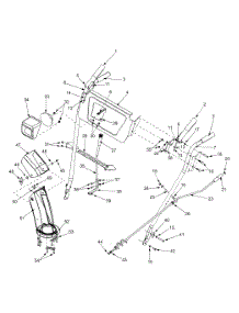 Handle & Chute parts for Gardenway Snow Thrower 31AE665E118 / 2003 from AppliancePartsPros.com