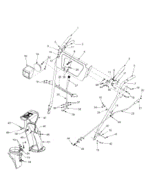 Handle & Chute parts for Gardenway Snow Thrower 31AE665F118 / 2004 from AppliancePartsPros.com
