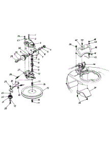 Parts parts for Grass Handler Self-Propelled Walk-Behind Mower 870-1013 from AppliancePartsPros.com