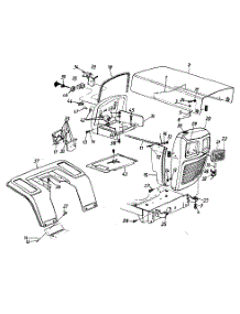 Parts parts for Greenbrier Lawn Tractor 131-652F382 from AppliancePartsPros.com