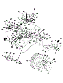 Parts10 parts for Hardware Hank Self-Propelled Walk-Behind Mower 126-367-027 / 1986 from AppliancePartsPros.com