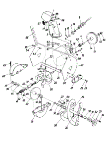 Parts parts for Hardware Hank Snow Thrower 319-550-027 from AppliancePartsPros.com