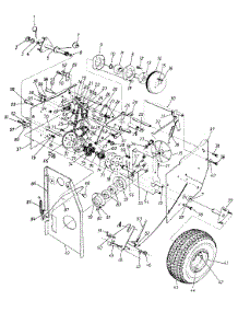 Parts parts for Hardware Hank Snow Thrower 319-960-027 from AppliancePartsPros.com