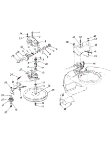 Parts02 parts for Hechinger Self-Propelled Walk-Behind Mower 128-176B372 / 06-318794 from AppliancePartsPros.com