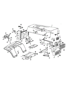 Parts09 parts for Hechinger Lawn Tractor 131-643F372 / 06-425953 from AppliancePartsPros.com