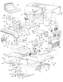 Parts parts for Heritage / Agway Garden Tractor 82-5131 / 1986 from AppliancePartsPros.com