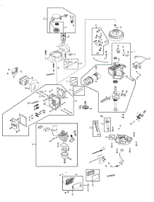 Engine Assembly parts for Huskee / Husky Push Walk-Behind Mower 11A-08MB031 / 2008 from AppliancePartsPros.com
