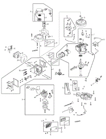 Engine Assembly parts for Huskee / Husky Push Walk-Behind Mower 11A-50MB031 / 2008 from AppliancePartsPros.com