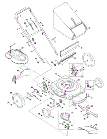 General Assembly 11A-54M parts for Huskee / Husky Push Walk-Behind Mower 11A-54M7031 / 2010 from AppliancePartsPros.com
