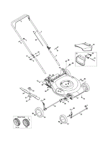 General Assembly 11A-A0 parts for Huskee / Husky Push Walk-Behind Mower 11A-A0JC031 / 2011 from AppliancePartsPros.com