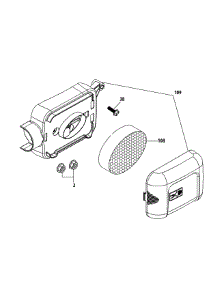 1P65bu Air Cleaner parts for Huskee / Husky Push Walk-Behind Mower 11A-A0JT731 / 2012 from AppliancePartsPros.com