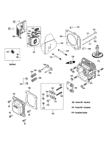 1P65bu Cylinder Head parts for Huskee / Husky Push Walk-Behind Mower 11A-A0JT731 / 2012 from AppliancePartsPros.com