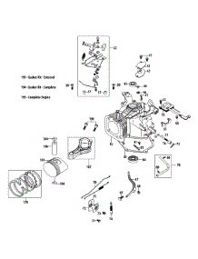 5P70mu Crankcase parts for Huskee / Husky Push Walk-Behind Mower 11A-B2J1731 / 2014 from AppliancePartsPros.com