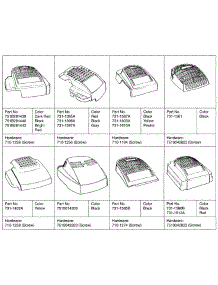 Engine Shrouds parts for Huskee / Husky Self-Propelled Walk-Behind Mower 12A-388T131 / 1997 from AppliancePartsPros.com