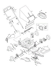 General Assembly parts for Huskee / Husky Self-Propelled Walk-Behind Mower 12A-46M9031 / 2009 from AppliancePartsPros.com