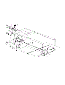 Transmission / Lever Assembly parts for Huskee / Husky Lawn Tractor 13A0673G131 / 1998 from AppliancePartsPros.com