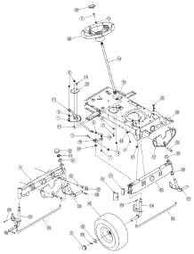 Steering parts for Huskee / Husky Lawn Tractor 13AJ795G730 / 2006 from AppliancePartsPros.com