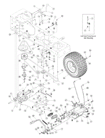 Drive parts for Huskee / Husky Lawn Tractor 13AL606G730 / 2005 from AppliancePartsPros.com