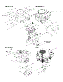Engine Accessories parts for Huskee / Husky Lawn Tractor 13AQ608H131 / 2003 from AppliancePartsPros.com