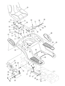 Fender Assembly parts for Huskee / Husky Lawn Tractor 13AR606P730 / 2005 from AppliancePartsPros.com