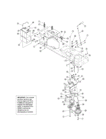 Pto Manual parts for Huskee / Husky Lawn Tractor 13AR606P730 / 2005 from AppliancePartsPros.com