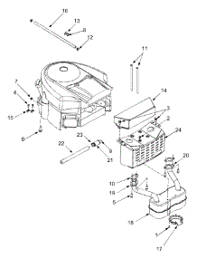 Engine Accessories parts for Huskee / Husky Lawn Tractor 13AR608P731 / 2004 from AppliancePartsPros.com