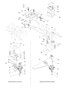 Pto Electric, Battery, Frame parts for Huskee / Husky Lawn Tractor 13AS608H731 / 2004 from AppliancePartsPros.com