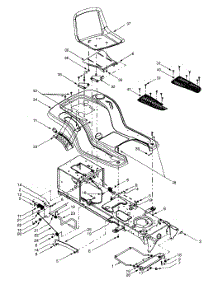 Lift Assembly parts for Huskee / Husky Lawn Tractor 13AU609H131 / 1999 from AppliancePartsPros.com