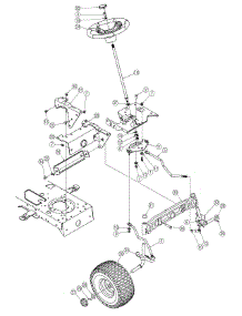 Steering And Wheels parts for Huskee / Husky Lawn Tractor 13AX605H730 / 2006 from AppliancePartsPros.com