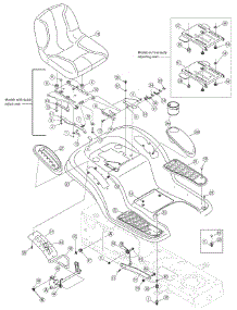 Fender Assembly parts for Huskee / Husky Lawn Tractor 13AX615H731 / 2008 from AppliancePartsPros.com