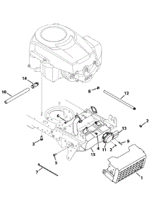 Engine Accessories Kohler parts for Huskee / Husky Lawn Tractor 13AX791T031 / 2010 from AppliancePartsPros.com