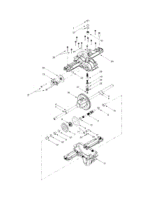 Transmission Assembly Z608h parts for Huskee / Husky Lawn Tractor 13AZ608H131 / 2004 from AppliancePartsPros.com