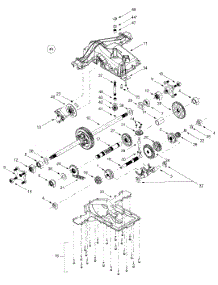 Transmission Assembly parts for Huskee / Husky Garden Tractor 14AI808H131 / 2003 from AppliancePartsPros.com
