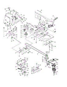 Drive / Pedal Assembly / Speed Control parts for Huskee / Husky Garden Tractor 14AJ839P131 / 1998 from AppliancePartsPros.com