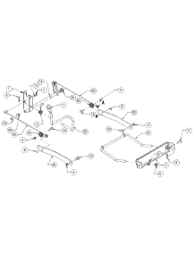 Deck Hanger Linkage parts for Huskee / Husky Garden Tractor 14AP805K730 / 2006 from AppliancePartsPros.com