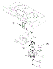 Pto parts for Huskee / Husky Garden Tractor 14AP805K730 / 2006 from AppliancePartsPros.com