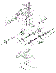 Transmission parts for Huskee / Husky Garden Tractor 14AP805K730 / 2006 from AppliancePartsPros.com