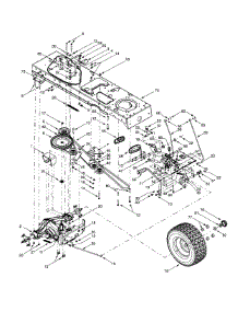 Drive, Wheels Rear, Control parts for Huskee / Husky Garden Tractor 14AR807P131 / 2001 from AppliancePartsPros.com
