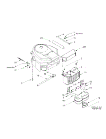 Engine Accessory Briggs & Stratton: Ohv V-Twin parts for Huskee / Husky Garden Tractor 14AV807P131 / 2000 from AppliancePartsPros.com
