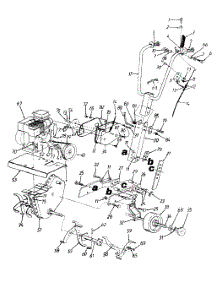 General Assembly parts for Huskee / Husky Tiller 21A-035-131 / 1999 from AppliancePartsPros.com