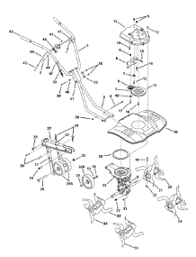 General Assembly parts for Huskee / Husky Tiller 21A-210H031 / 2010 from AppliancePartsPros.com