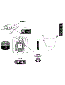 Label Map Huskee parts for Huskee / Husky Tiller 21A-210J231 / 2010 from AppliancePartsPros.com