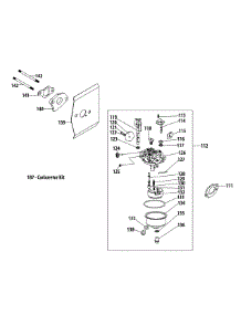 1P65tu Carburetor parts for Huskee / Husky Tiller 21A-22MA731 / 2012 from AppliancePartsPros.com