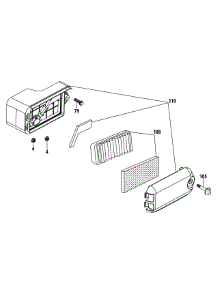 1P65tga Air Cleaner parts for Huskee / Husky Tiller 21A-24MK031 / 2012 from AppliancePartsPros.com