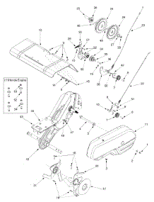 General Assembly parts for Huskee / Husky Tiller 21A-395A730 / 2006 from AppliancePartsPros.com