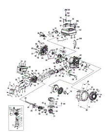 Engine Assembly 170-T0a parts for Huskee / Husky Tiller 21AA40M1031 / 2011 from AppliancePartsPros.com
