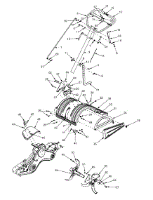 General Assembly parts for Huskee / Husky Tiller 21AB454E730 / 2005 from AppliancePartsPros.com