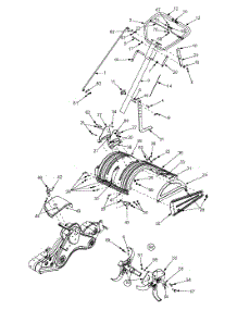 General Assembly parts for Huskee / Husky Tiller 21AB454E731 / 2005 from AppliancePartsPros.com