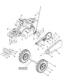 Drive And Wheels parts for Huskee / Husky Tiller 21AB455C730 / 2006 from AppliancePartsPros.com